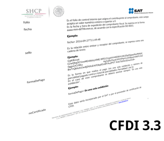 CFDI 3.3 – Reformas a la factura 2017