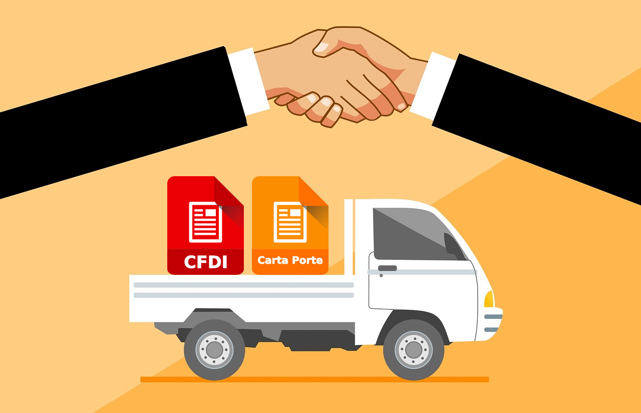 CFDI + Carta Porte, transporte mercancía